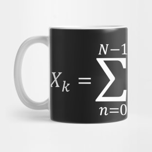 Discrete Fourier Transform Equation Math Basics Mug